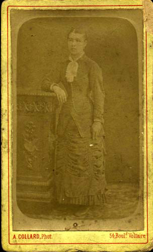 Dauteloup Jeanne épouse de Adrien Teyssier parents de Teyssier André.