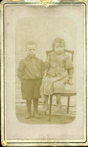 Dufrenoy  Victorine et frère.